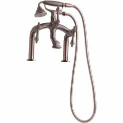 Giagni Victorian Deck Mount Tub Faucet 12 Giagni Victorian Deck Mount Tub Faucet -Hansgrohe Shop TDTF ORB with risers