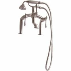 Giagni Victorian Deck Mount Tub Faucet 11 Giagni Victorian Deck Mount Tub Faucet -Hansgrohe Shop TDTF P BN with risers