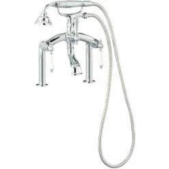 Giagni Victorian Deck Mount Tub Faucet 15 Giagni Victorian Deck Mount Tub Faucet -Hansgrohe Shop TDTF P PC with risers