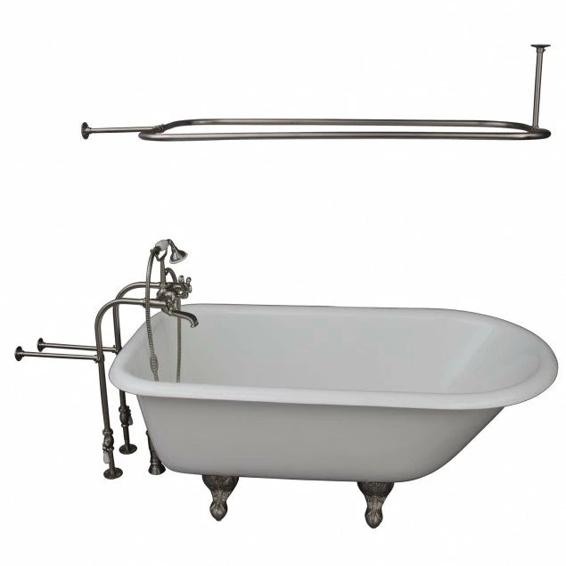 Barclay Bartlett 60″ Cast Iron Roll Top Tub Kit 3 Barclay Bartlett 60″ Cast Iron Roll Top Tub Kit - Image 3