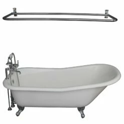 Barclay Icarus 67″ Cast Iron Slipper Tub Kit