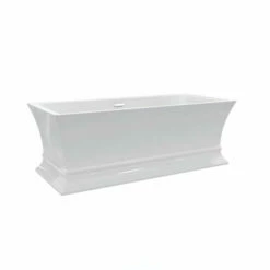 Barclay - Thayer 67" Acrylic Tub With Integral Drain And Overflow - ATCRECN67BIG