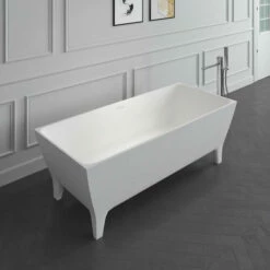 Barclay - Timon 67" Freestanding Resin Tub - RTRECN67