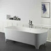 Barclay - Tristan 71" Freestanding Resin Tub - RTRECN71