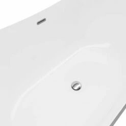 A&E Bath And Shower Tundra 66" Freestanding Tub -Hansgrohe Shop Tundra 66 x 31 Freestanding Soaking Bathtub 4