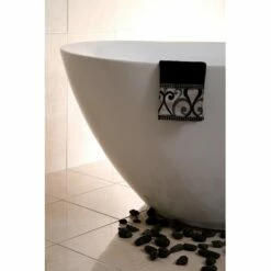 Kingston Brass Aqua Eden 67" Contemporary Freestanding Acrylic Bathtub - VTDE673023 -Hansgrohe Shop VTDE673023 CSB