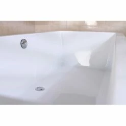 Kingston Brass Aqua Eden 66" Contemporary Freestanding Acrylic Bathtub - VTSQ663422 -Hansgrohe Shop VTSQ663422 CS1