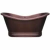 Whitehaus Collection WHCT-1001 Freestanding Copper Tub