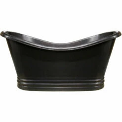 Whitehaus Collection WHCT-1001 Freestanding Copper Tub -Hansgrohe Shop WHCT 1001 HammeredBronze