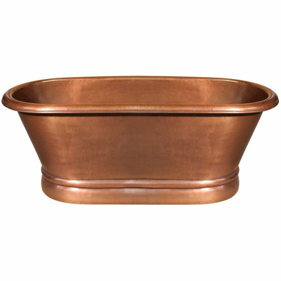 Whitehaus Collection WHCT-1002 Freestanding Copper Bathtub 1 Whitehaus Collection WHCT-1002 Freestanding Copper Bathtub