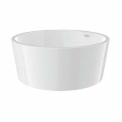 Barclay - Wilshire 59" Round Acrylic Tub With Integral Drain And Overflow - ATRNDN58IG