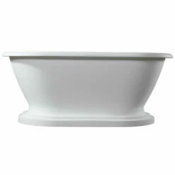 Barclay - Wingate 59" Resin Freestanding Tub On Base - RTDRN59B -Hansgrohe Shop Wingate2