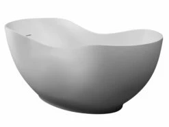 ALFI Brand AB9949 66" White Solid Surface Smooth Resin Soaking Bathtub 12 ALFI Brand AB9949 66" White Solid Surface Smooth Resin Soaking Bathtub -Hansgrohe Shop ab9949 6