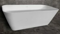 ALFI Brand AB9952 67" White Rectangular Solid Surface Smooth Resin Soaking Bathtub 12 ALFI Brand AB9952 67" White Rectangular Solid Surface Smooth Resin Soaking Bathtub -Hansgrohe Shop ab9952 5