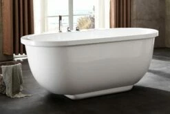 EAGO AM128ETL 6 Ft Acrylic White Whirlpool Bathtub With Fixtures -Hansgrohe Shop am128etl 10