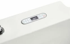 EAGO AM128ETL 6 Ft Acrylic White Whirlpool Bathtub With Fixtures -Hansgrohe Shop am128etl 14 1