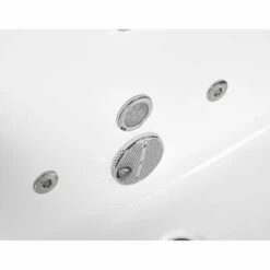EAGO AM152ETL-6 6 Ft Clear Rectangular Acrylic Whirlpool Bathtub -Hansgrohe Shop am152etl 6 14 1