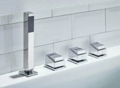 EAGO AM154ETL-L5 5 Ft Acrylic White Rectangular Whirlpool Bathtub W Fixtures -Hansgrohe Shop am154etl l6 1 1