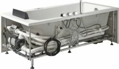 EAGO AM154ETL-L6 6 Ft Acrylic White Rectangular Whirlpool Tub With Fixtures -Hansgrohe Shop am154etl l6 7 ab7b52fd aa79 4e33 b279 cbc5ca2e01b7