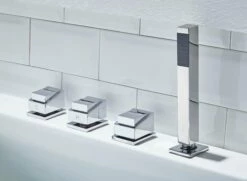 EAGO AM154ETL-R5 5 Ft Acrylic White Rectangular Whirlpool Bathtub W Fixtures -Hansgrohe Shop am154etl r6 1