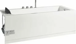 EAGO AM154ETL-R6 6 Ft Acrylic White Rectangular Whirlpool Tub With Fixtures -Hansgrohe Shop am154etl r6 4 2 137ff6a5 7a6a 49b8 b2ec c01d2441b2b0