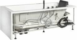 EAGO AM154ETL-R5 5 Ft Acrylic White Rectangular Whirlpool Bathtub W Fixtures -Hansgrohe Shop am154etl r6 8 2