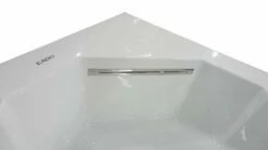 EAGO AM156ETL 5 Ft Clear Corner Acrylic Whirlpool Bathtub For Two -Hansgrohe Shop am156etl 9 1 1