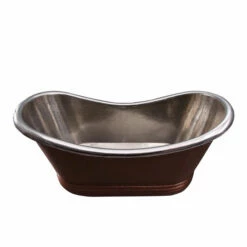 Barclay Ankara 66" Copper Double Slipper Freestanding Tub 8 Barclay Ankara 66" Copper Double Slipper Freestanding Tub -Hansgrohe Shop ankaratub