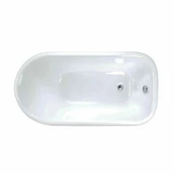Barclay - Antonio 55" Cast Iron Roll Top Freestanding Tub - CTRH54-WH -Hansgrohe Shop antonio4