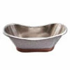 Barclay Galileo COTDSN71B-MN Double Slipper Copper Freestanding Tub