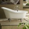 Barclay Estelle 60" Premium Acrylic Slipper Freestanding Tub