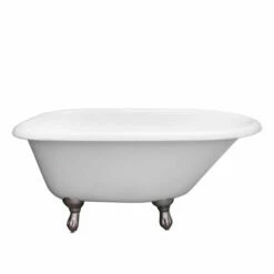 Barclay Addison Premium Cast Iron Roll Top Clawfoot Freestanding Tub