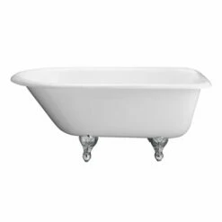 Barclay Abbey 48" Cast Iron Roll Top Tub
