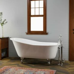 Barclay Griffin Cast Iron Slipper Freestanding Tub -Hansgrohe Shop griffin