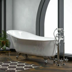Barclay Icarus Cast Iron Slipper Freestanding Tub