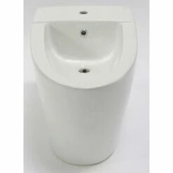 EAGO JA3400 Modern White Ceramic Bathroom Bidet With Elongated Seat -Hansgrohe Shop ja3400 2
