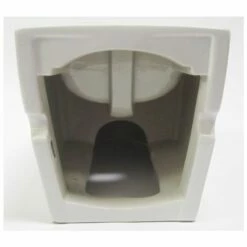 EAGO JA3400 Modern White Ceramic Bathroom Bidet With Elongated Seat -Hansgrohe Shop ja3400 4