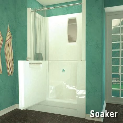 MediTub 2747 Series 27 X 47 Acrylic Fiberglass Walk-In Bathtub 2 MediTub 2747 Series 27 X 47 Acrylic Fiberglass Walk-In Bathtub - Image 2