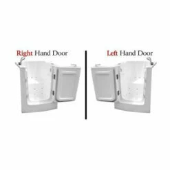 MediTub 3238 Series 32 X 38 Acrylic Fiberglass Walk-In Bathtub -Hansgrohe Shop meditub 3238 series 32 x 38 acrylic fiberglass walk in bathtub 6