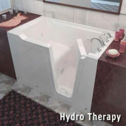 MediTub 3660 Series 36 X 60 Gelcoat Fiberglass Walk-In Bathtub -Hansgrohe Shop meditub 3660 series 36 x 60 gelcoat fiberglass walk in bathtub 4