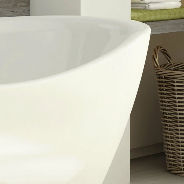 A & E Bath And Shower Salacia Acrylic 67" Premium All-in-One Oval Freestanding Tub Kit 4 A & E Bath And Shower Salacia Acrylic 67" Premium All-in-One Oval Freestanding Tub Kit - Image 4