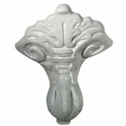 Barclay Columbus Cast Iron Double Roll Freestanding Tub -Hansgrohe Shop white Imperial Feet